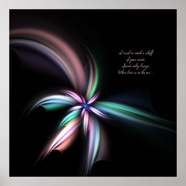 Whiff - Fraktal Art, Poster (Vorne)