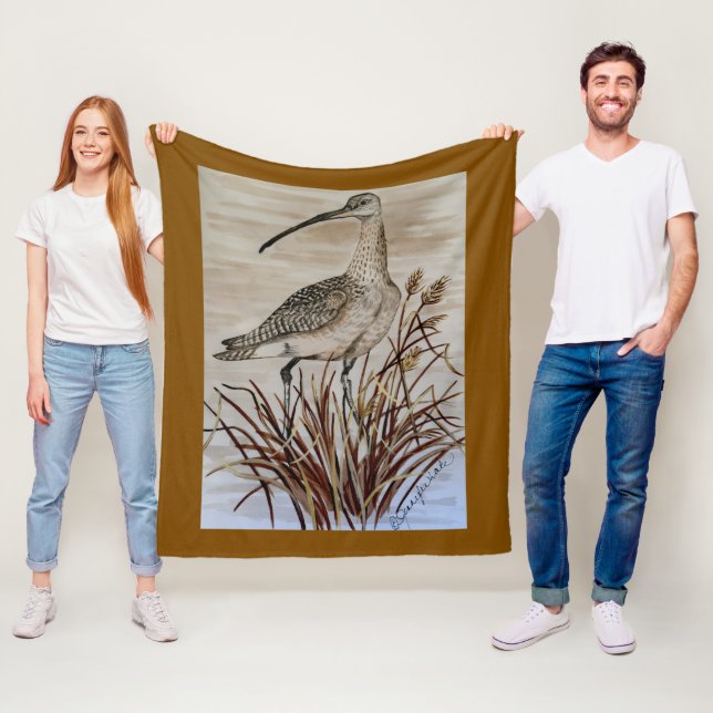 Whimbrel Fleece Blanket (Beispiel)