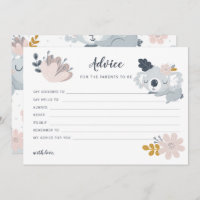 Whimiscal Koala Blume Ratschläge für Eltern