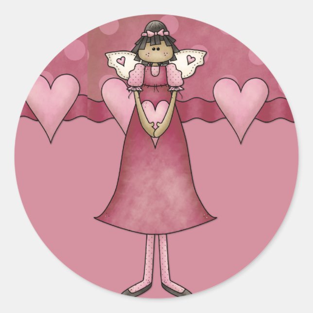 Whimiscal Stickers :: Engel Heart Design (Vorderseite)