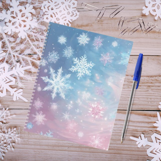 Whimscal Snowflake Journal, Winter Notebook Notizbuch (Von Creator hochgeladen)
