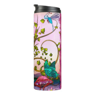 Whimsey Gardens Fantasy Art Thermosbecher