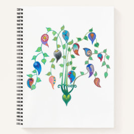 Whimsey Vines Notebook Notizbuch