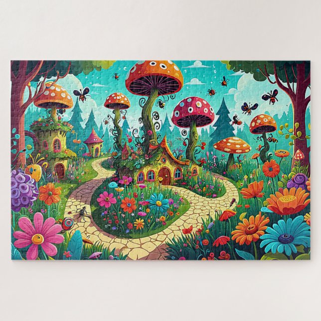 Whimsica Wonderland Dream Garden Puzzle (Horizontal)