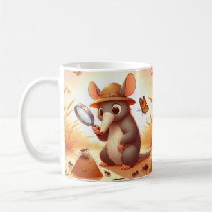 Whimsical Aardvark Tasse für Tierfreunde