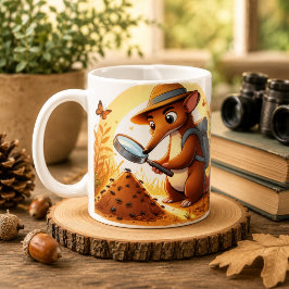 Whimsical Aardvark Tasse für Tierfreunde