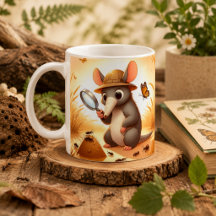 Whimsical Aardvark Tasse für Tierfreunde