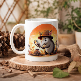 Whimsical Aardvark Tasse für Tierfreunde