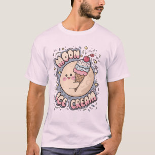 Whimsical and Sweet Fun Ice Cream T - Shirt