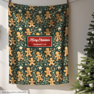 Whimsical Aquarell antike Fleece Verpackung