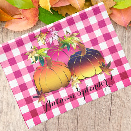 Whimsical Autumn Splendor Geschirrtuch