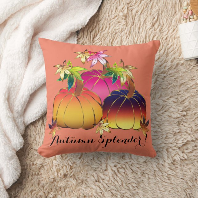 Whimsical Autumn Splendor Kissen (Decke)