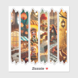 Whimsical Autumnal Magical Washi Tapanner Aufkleber