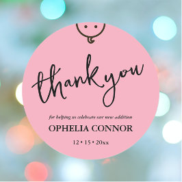 Whimsical Baby Girl Sticker