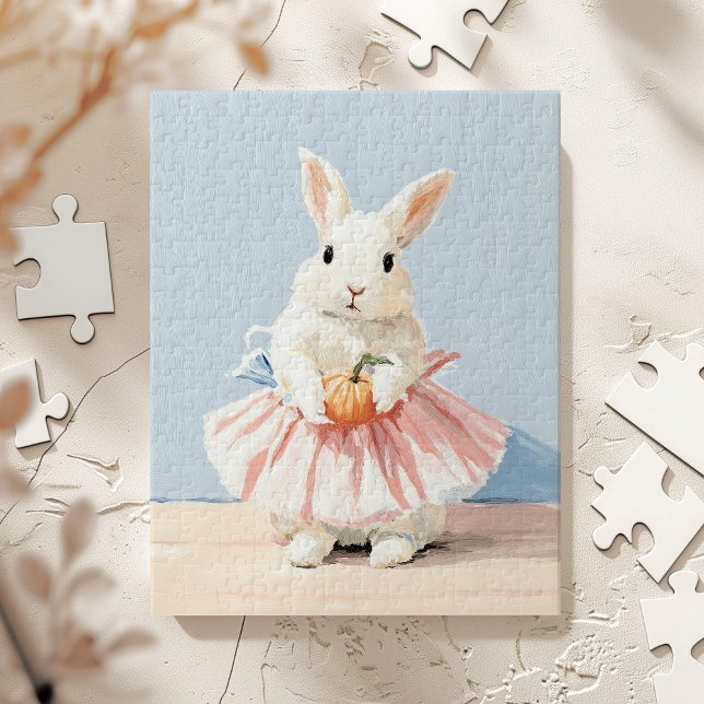 Whimsical Ballerina Bunny Fall Herbst Puzzle (Von Creator hochgeladen)