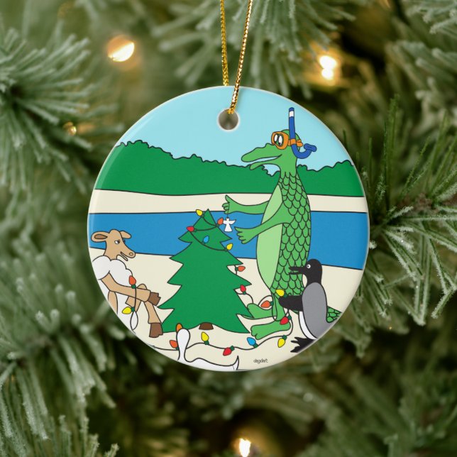 Whimsical Beach Weihnachtsschmuck (Baum)