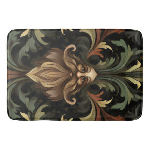 Whimsical Bearded Guardian Badematte