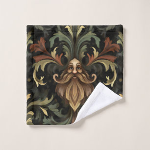 Whimsical Bearded Guardian Badhandtuch Set