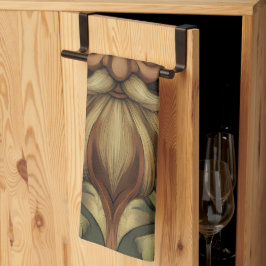 Whimsical Bearded Guardian Geschirrtuch