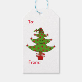 Whimsical Berry Tree Geschenkanhänger