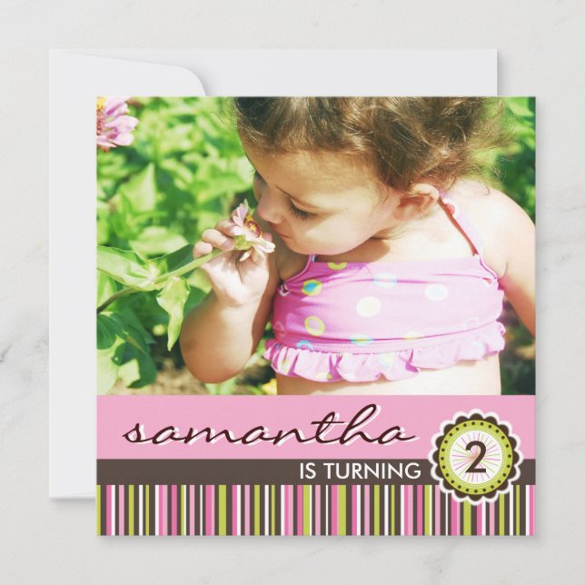 Whimsical Birthday Party Einladung (Vorderseite)