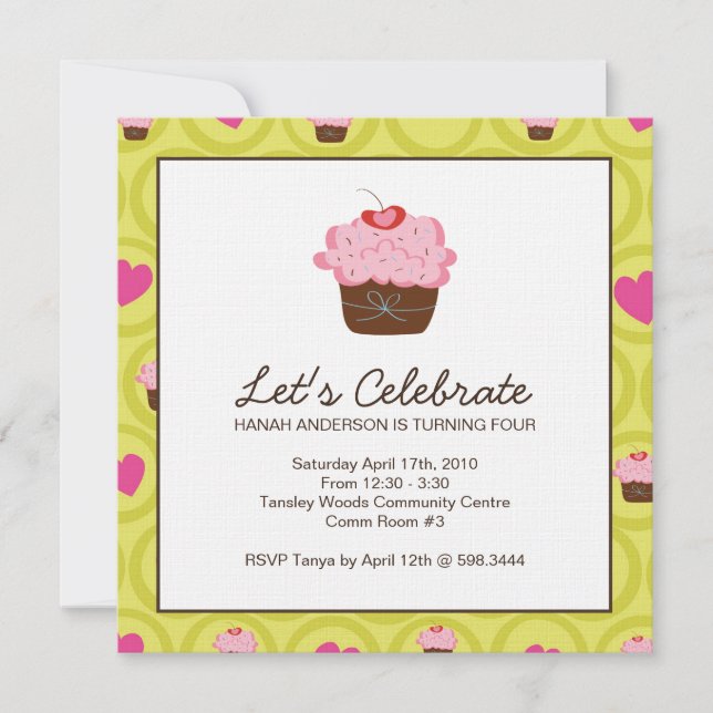 Whimsical Birthday Party Einladung (Vorderseite)