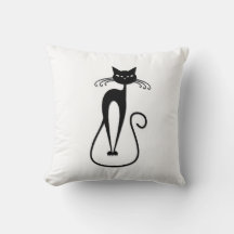 Whimsical Black Cat