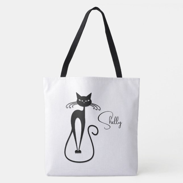 Whimsical Black Cat Personal (Vorderseite)