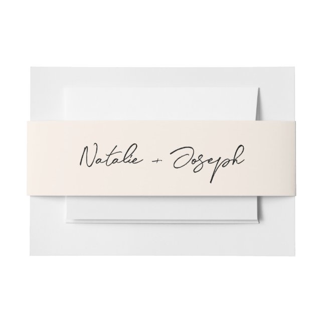 Whimsical Black Handwriting Retro Fun Niedliche Ho Einladungsbanderole (Vorderseite Beispiel)