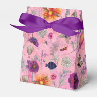 Whimsical Bloom Garten Geschenkschachtel