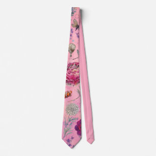 Whimsical Bloom Garten Krawatte