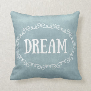 Whimsical Blue Dream Kissen