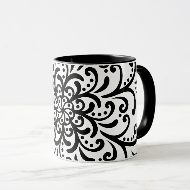 Whimsical Blüh Tasse (VorderseiteRechts)