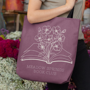 Whimsical Blume Bouquet Personalisiertes Buch Club