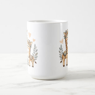 Whimsical Boho Giraffe Tasse
