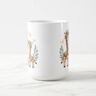 Whimsical Boho Giraffe Tasse