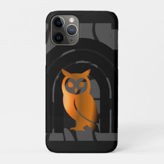 Whimsical Boho Owl & Tropical Monstera Leaf Case-Mate iPhone Hülle