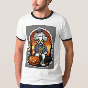 "Whimsical Bones: Hochwertiges Skelett CarT-Shirt T-Shirt