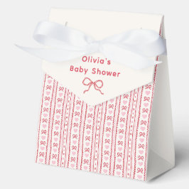 Whimsical Bow Little Sweetheart Baby Shower Geschenkschachtel