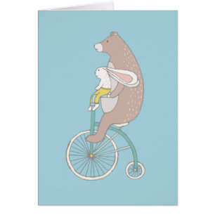 Whimsical Bunny and Bear Reiten