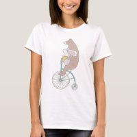 Whimsical Bunny and Bear Reiten