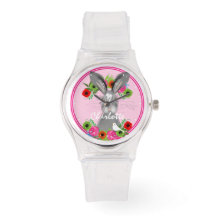 Whimsical Bunny Rabbit Niedlich Personalisiert
