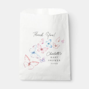 Whimsical Butterflies Babydusche Geschenktütchen