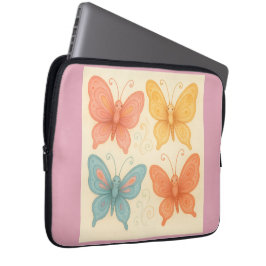 Whimsical Butterflies Laptopschutzhülle