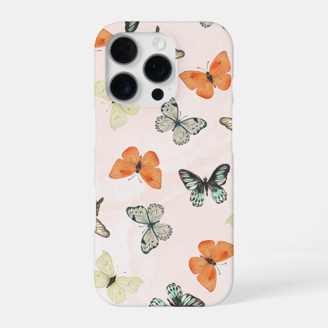 'Whimsical Butterfly Garden' iPhone 16 Pro Hülle (Rückseite)
