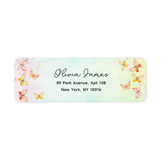  Whimsical Butterfly Girl 1st Birthday   (Vorne)