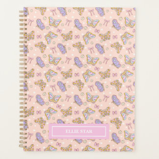 Whimsical Butterfly Girl Personalisiert Planer