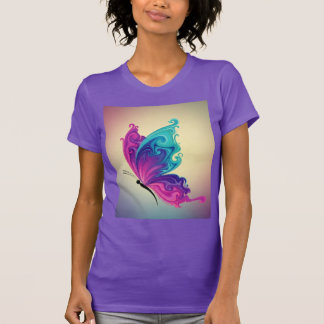 Whimsical Butterfly in Motion T-Shirt