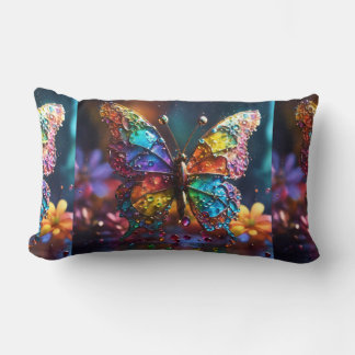 Whimsical Butterfly Pillow Lendenkissen