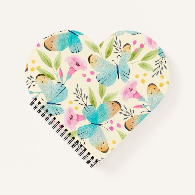 Whimsical Butterfly Planner Notizbuch (Vorderseite)
